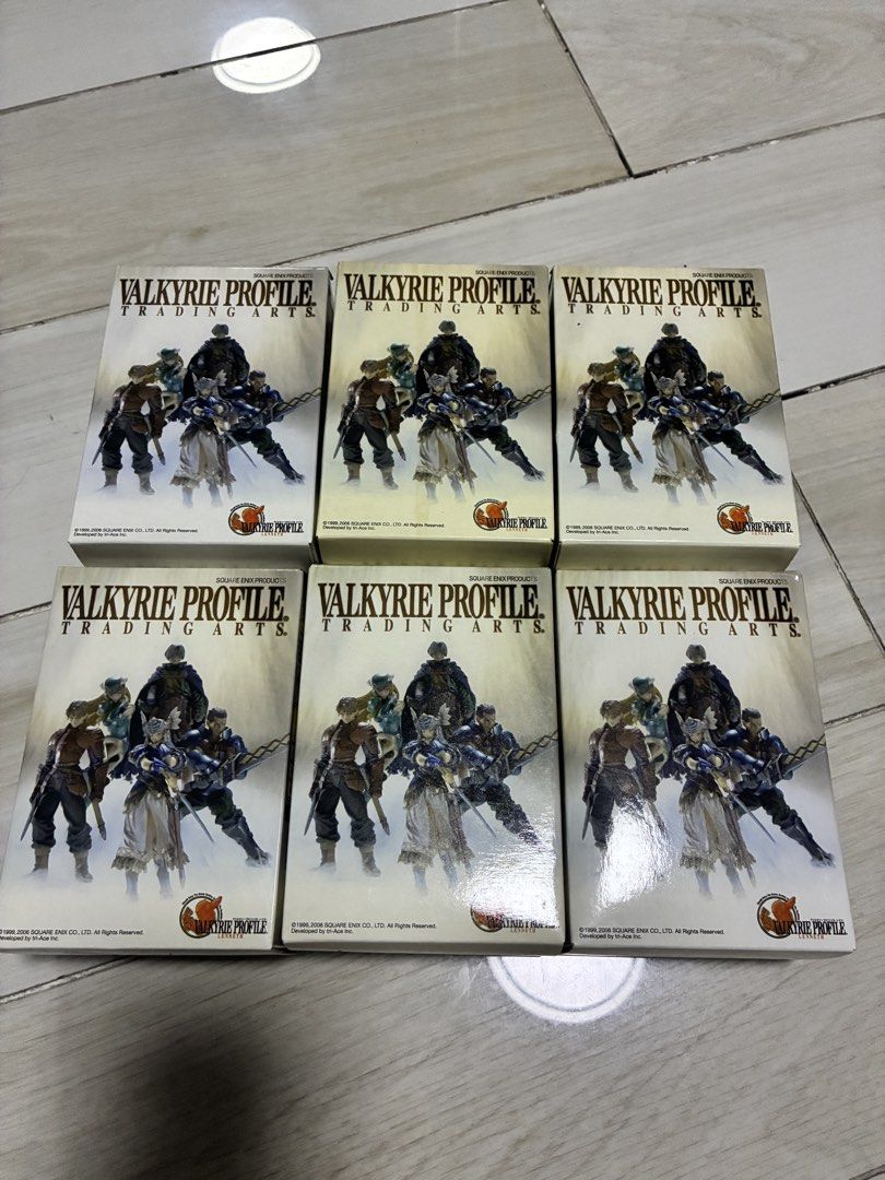 Valkyrie Profile Trading Arts Figures (Category: Figurines & Statues) located in General Mariano Alvarez. Submitted by lucian91 (Listing ID 1427314710, Image 3). Description: complete set valkyrie profile ebony version lenneth valkyrie lucian arngrim freya lezard alicia.