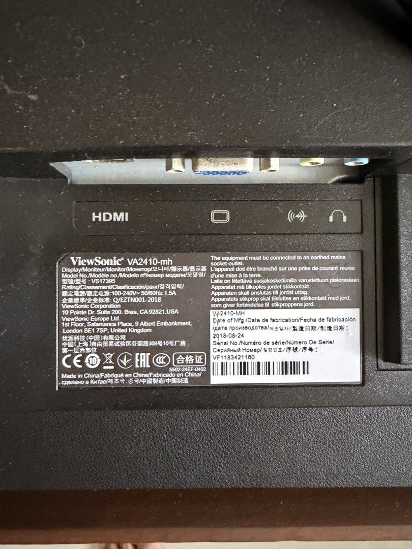 Viewsonic VA2410-MH413283297401262083