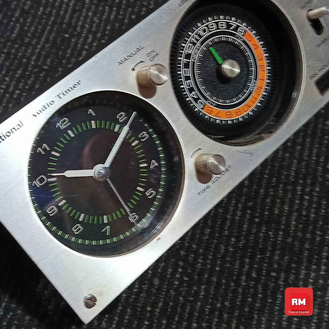Vintage National Audio Timer | B1 (Category: Clocks) located in Meycauayan. Submitted by redmants2011 (Listing ID 1427357398, Image 3). Description: Tested working 110V Japan Selling as is Fixed Price Flash Express.