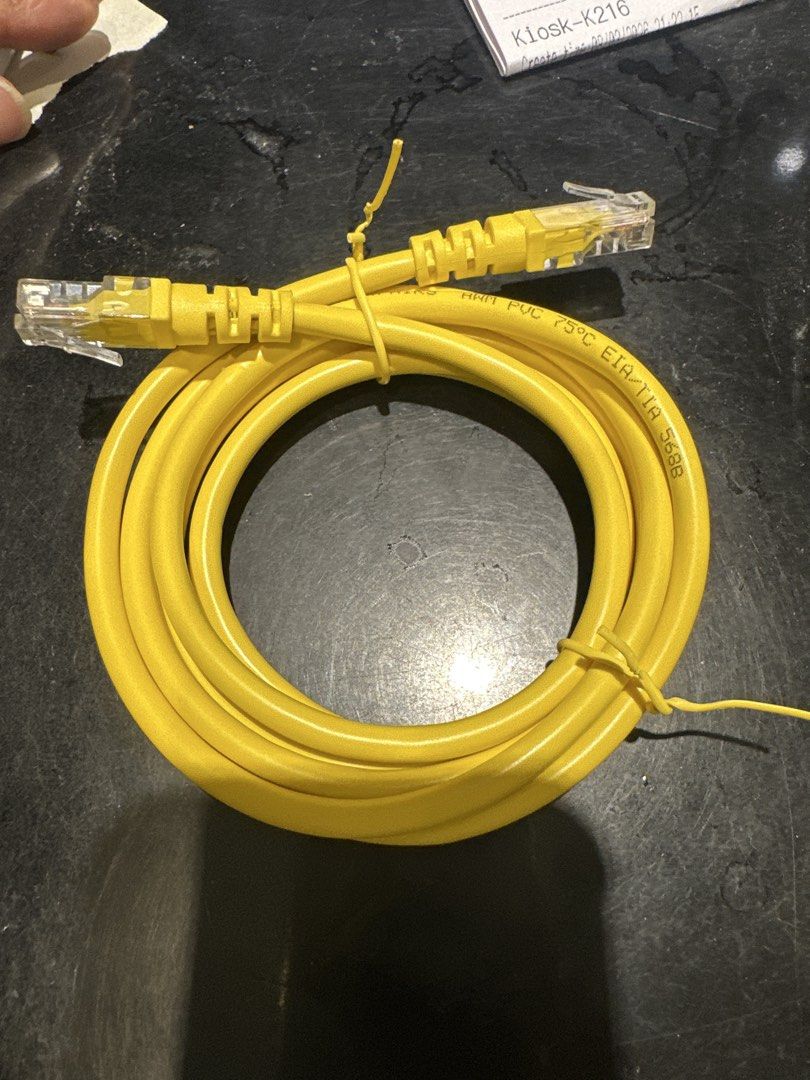 Yellow Ethernet Cable405976022307328000