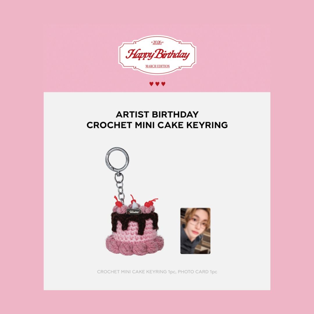 2026 SM ARTIST BIRTHDAY | RIIZE WONBIN | PRE-ORDER (Category: Art & Prints) located in Paranaque City. Submitted by joyfindsmnl (Listing ID 1424254640, Image 3). Description: 2026 SM ARTIST BIRTHDAY | RIIZE WONBIN | PRE-ORDER 🛍️ Berriz/Ktown4u/KR Supplier • PRICING & ETA Options: Option 1: Normal ETA ⏳ 3-6 weeks upon shipment to PH 🏷️ ACRYLIC CAKE BOX ₱1,950 + delivery fee 🏷️ CROCHET MINI CAKE KEYRING ₱1,320 + delivery fee Option 2: Fast ETA o