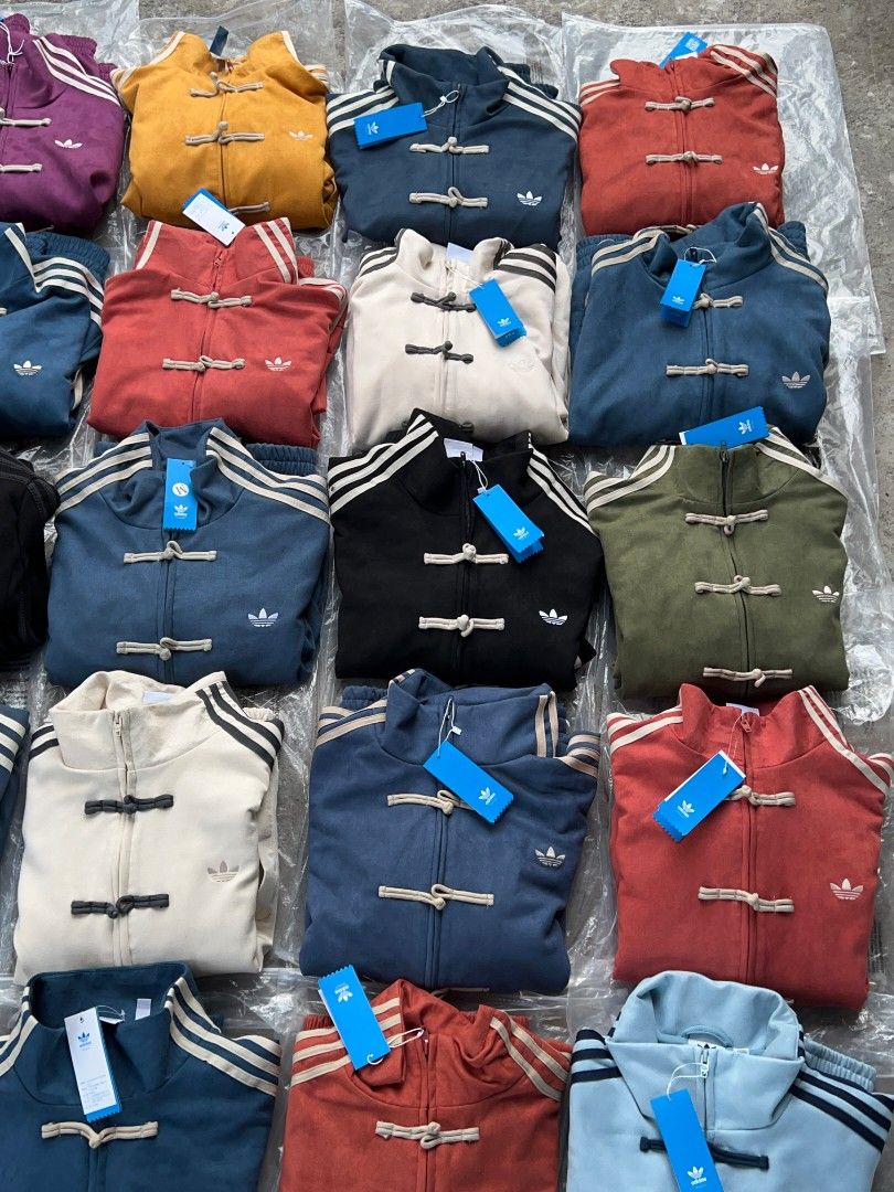 ADIDAS CHINESE NEW YEAR CNY JACKET (Category: Coats, Jackets and Outerwear) located in Taguig. Submitted by patrickbas46594 (Listing ID 1424332912, Image 3). Description: 𝐁𝐑𝐀𝐍𝐃𝐍𝐄𝐖 𝐖𝐈𝐓𝐇 𝐇𝐀𝐍𝐆𝐓𝐀𝐆 ‼️ Limited sizes available onhand 📌 PRE ORDER AVAILABLE FOR UNAVAILABLE SIZES/COLOR | XS - 2XL | ✔️ Sizes onhand: S | M | L | XL •Sizes & price depends on the color of the jacket TAGUIG LOWER BICUTAN 📍 DM ME FOR MORE DETAILS 📩.