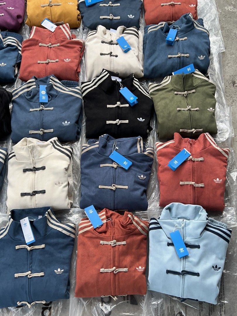 ADIDAS CHINESE NEW YEAR CNY JACKET (Category: Coats, Jackets and Outerwear) located in Taguig. Submitted by patrickbas46594 (Listing ID 1424332912, Image 2). Description: 𝐁𝐑𝐀𝐍𝐃𝐍𝐄𝐖 𝐖𝐈𝐓𝐇 𝐇𝐀𝐍𝐆𝐓𝐀𝐆 ‼️ Limited sizes available onhand 📌 PRE ORDER AVAILABLE FOR UNAVAILABLE SIZES/COLOR | XS - 2XL | ✔️ Sizes onhand: S | M | L | XL •Sizes & price depends on the color of the jacket TAGUIG LOWER BICUTAN 📍 DM ME FOR MORE DETAILS 📩.