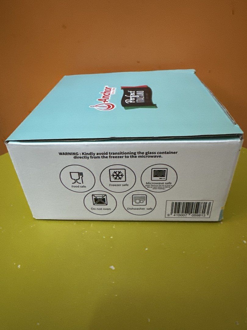 Anchor Airtight Glass Lock Container 620ml442952221354240002