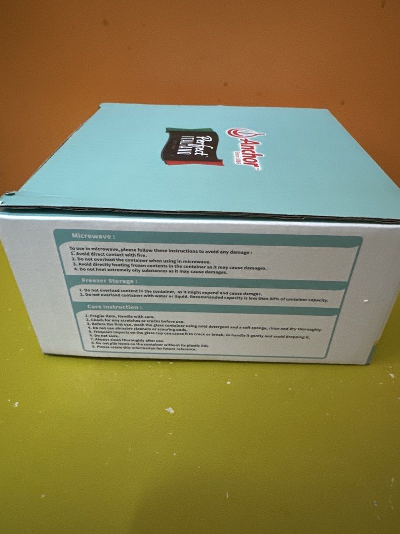 Anchor Airtight Glass Lock Container 620ml442952221354240001