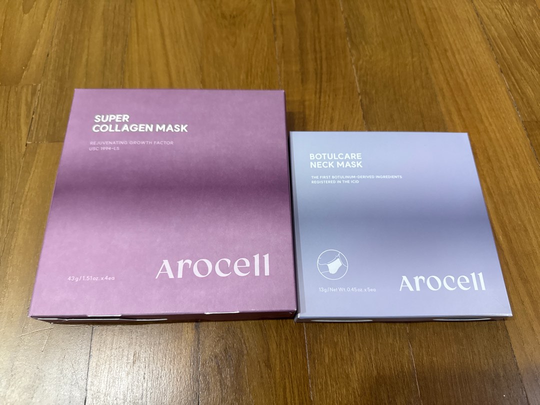 Arocell Super Collagen mask / Botulcare neck mask, Beauty & Personal ...