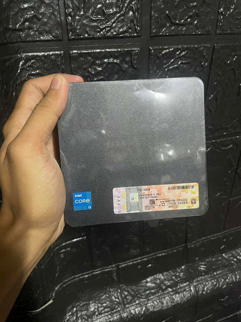 ASUS NUC Pro Mini PC (Category: Desktops) located in Manila. Submitted by trvpspxt (Listing ID 1424203758, Image 2). Description: ASUS NUC i3 13th Gen | Brand New with Box | Ready for School & Office, installed with Windows 11 - Ready to use 8GB RAM | 512 gb ssd storage PHP 17,500 LALAMOVE / COD / COP / MEET UP - ASUS NUC Pro Mini PC - Intel Core i3 processor - Multiple USB ports - HDMI ports - 2.5G port - Includes mini PC - Black color.