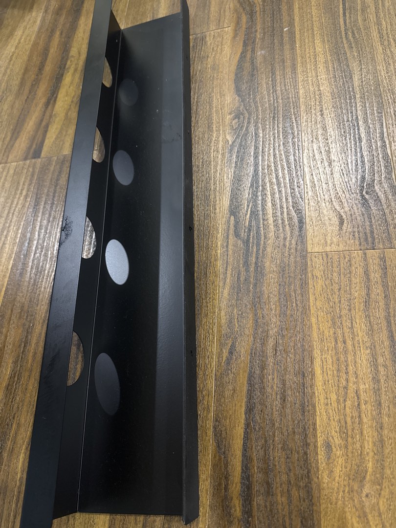 Black cable tray, Furniture & Home Living, Furniture, Shelves, Cabinets ...