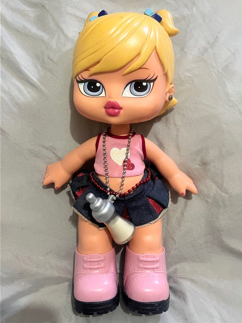 Bratz Big Babyz Cloe Doll 12” (Category: Kids Toys) located in Davao. Submitted by riccirici (Listing ID 1424174625, Image 3). Description: Bratz Big Babyz Cloe Doll 12” with Sweet Heart Clothes, Bottle & Shoes First Edition Good condition 5,500 php + Shipping cost Courier J&T, JRS Bank Transfer BDO BPI Metrobank Security Bank Gcash.