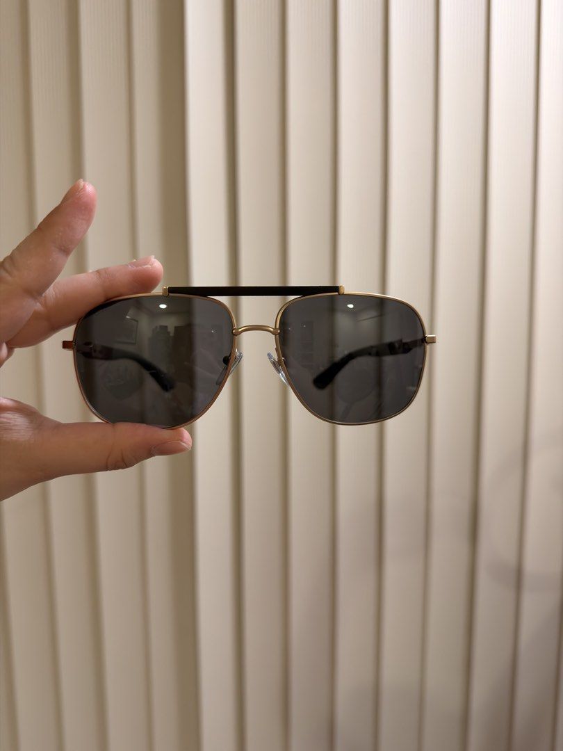 Bvlgari Aviator Shades / Sunglasses (Category: Sunglasses & Eyewear) located in Quezon City. Submitted by blackpinkstuff (Listing ID 1424310174, Image 2). Description: BRAND NEW BVLGARI SHADES FOR SALE Includes: - Original case - Box - Cleaning cloth - Pouch - Bvlgari card Message me for more details :).