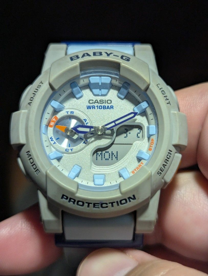 Casio Baby-G BGA-185 (Category: Women's Watches) located in Alaminos. Submitted by 2xtreasured (Listing ID 1424292454, Image 1). Description: - Great condition - Fresh battery - Strap needs cleaning - only the keeper is replacement and everything else is original.