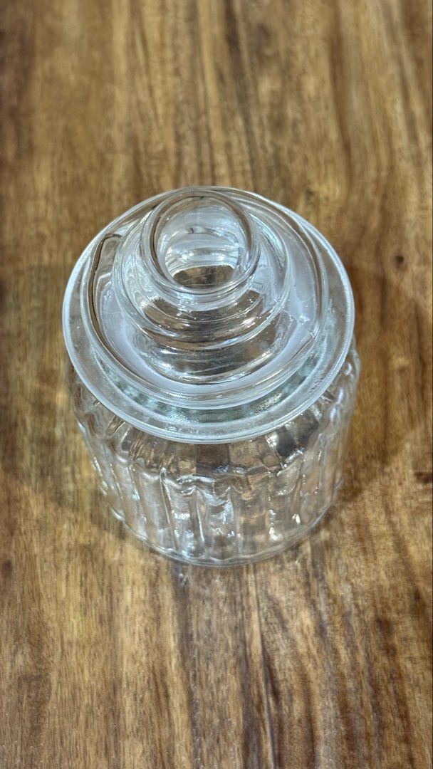 Clear Glass Jar with Lid443180165985085441