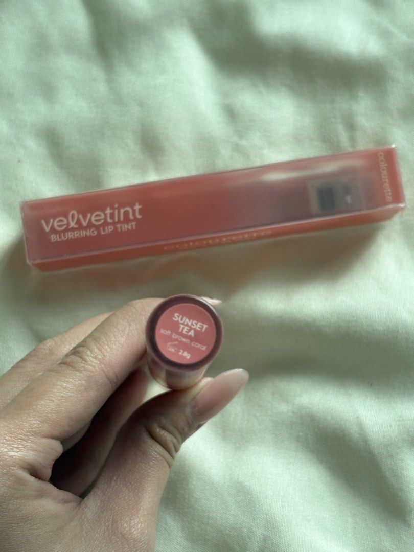 Colourette Velvetint Blurring Lip Tint (Category: Makeup) located in Manila. Submitted by _foryou (Listing ID 1424200532, Image 2). Description: Swatched once only 280 each.