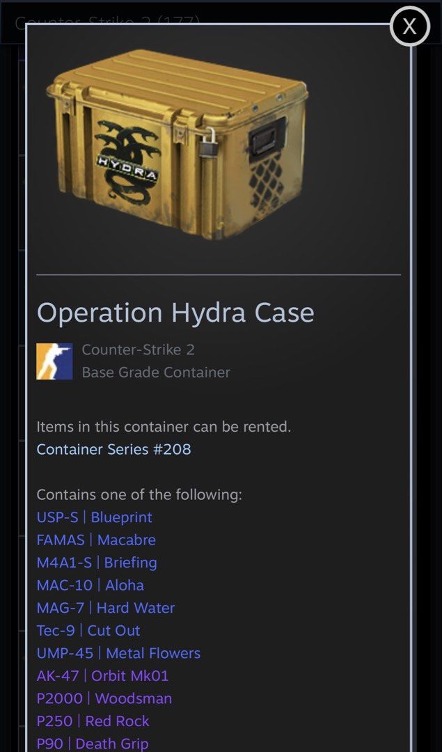 CS2 / CS:GO 60% smp Operation Hydra Case #glove karambit butterfly ...
