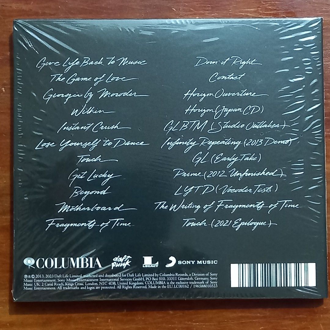 Daft punk 2cd (Category: CDs & DVDs) located in Quezon City. Submitted by collectiblespopupshop (Listing ID 1424287736, Image 2). Description: Welcome to our shop collectible pop up shop! 👝Posted items are on hand. 💿🎧🎵💽🎷📽🎥 CD'S / DVD's are all imported , local opm album and original in mint to nearmint & sealed brand new 🛒Pls add to cart to check stocks availability. 💵We sell quality products at reasonable price. 🛵No rush order. (items