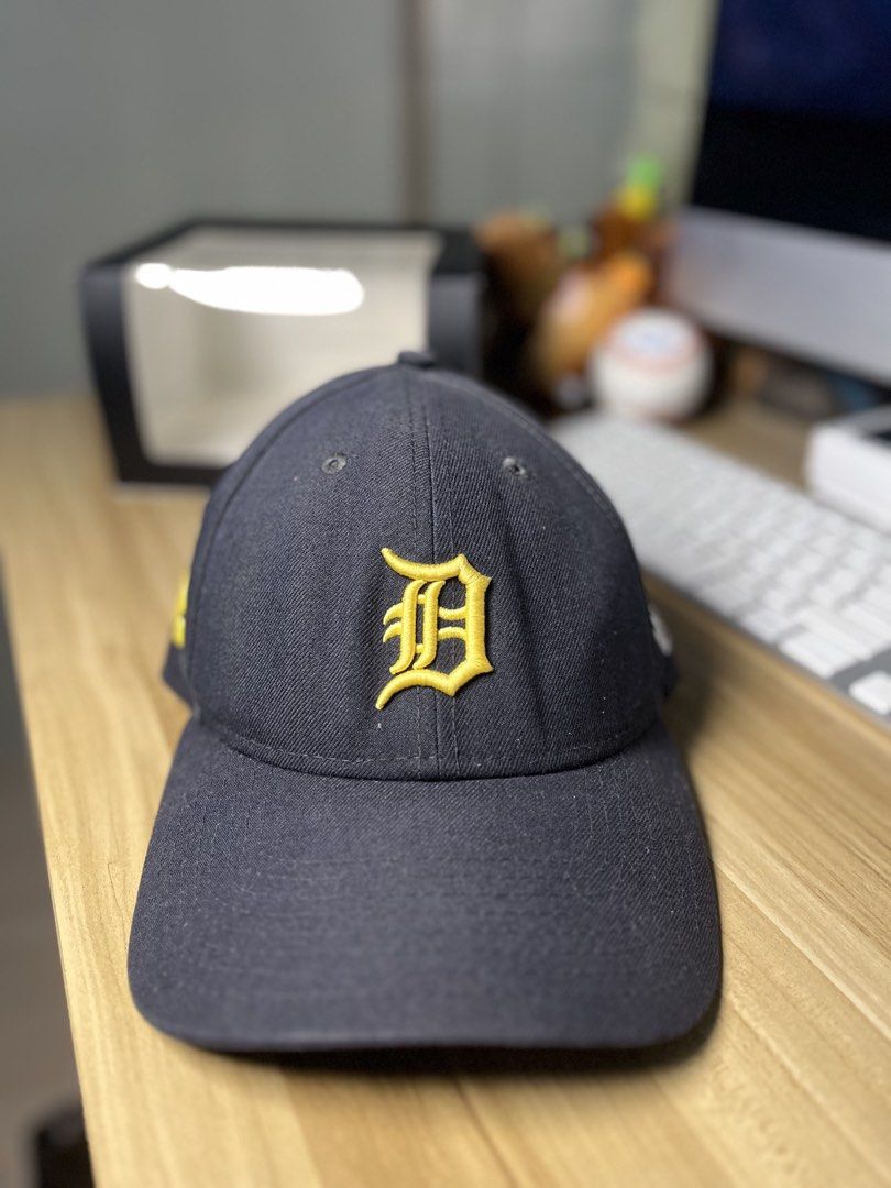 Detroit baseball cap new era (Category: Caps & Hats) located in Dasmarinas. Submitted by margo09 (Listing ID 1424310931, Image 1). Description: - New Era Detroit Baseball Cap - Navy blue color - Features the iconic gold 'D' logo - 9FORTY model for adjustable fit - Perfect for everyday wear or collectors.