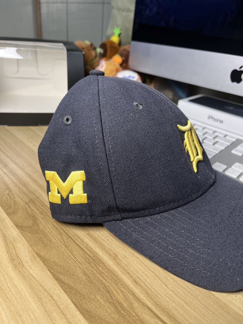 Detroit baseball cap new era (Category: Caps & Hats) located in Dasmarinas. Submitted by margo09 (Listing ID 1424310931, Image 2). Description: - New Era Detroit Baseball Cap - Navy blue color - Features the iconic gold 'D' logo - 9FORTY model for adjustable fit - Perfect for everyday wear or collectors.