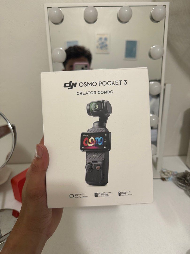 DJI OSMO POCKET 3 (CREATOR COMBO) (Category: Cameras) located in Tarlac. Submitted by uwiii21 (Listing ID 1424258007, Image 1). Description: Selling my DJI Osmo Pocket 3 Content Creator Combo. (Once lang nagamit) -Still under warranty -With receipt -Box are still intact -2 SD card na orig! -Gears included on the combo -Additional accessories -Tempered glass installed on screen -walang any gasgas I vouch HAHAHAHAH RFS: hindi masyado nagagamit, use