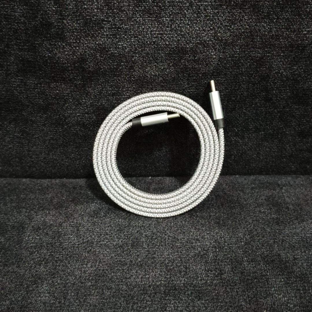 Function101 Neat Cable – Magnetically Organizing Cable (Category: Chargers & Cables) located in Manila. Submitted by techtock (Listing ID 1424209986, Image 2). Description: Keep your workspace clutter-free with the Function101 Neat Cable – a smart magnetic cable that coils neatly and stays organized. Key Features: • USB-C to USB-C charging cable (60W) • Built-in magnetic attraction for easy coiling • Flat cable design prevents tangling • Perfect 