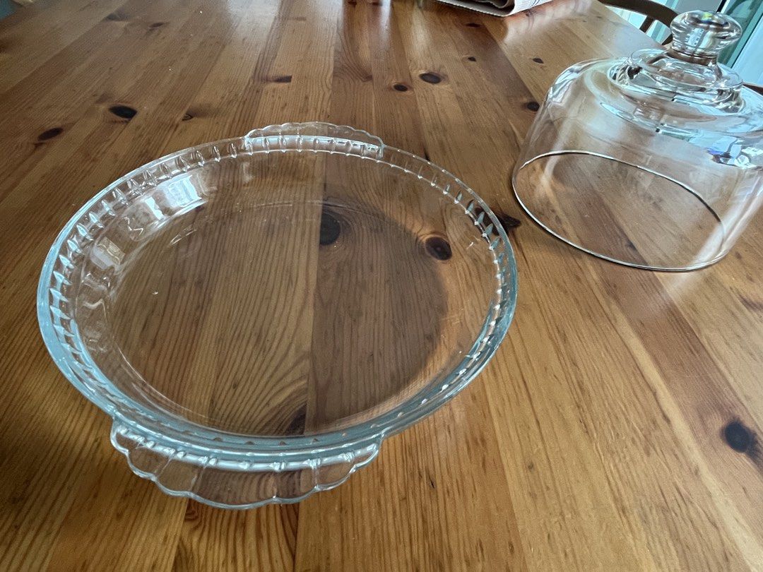 Glassware - Plate and cover470505496595681282