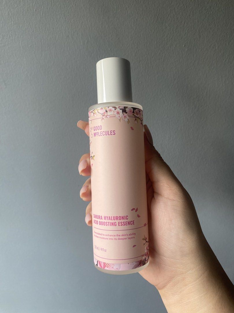 Good Molecules Sakura Hyaluronic Acid Boosting Essence (Category: Face Care) located in Quezon City. Submitted by one_broke_girl (Listing ID 1424242389, Image 2). Description: •Good Molecules Sakura Hyaluronic Acid Boosting Essence •120 ml / 4 fl oz bottle •Brand new •Bought for $17 •Decluttering •Slightly Negotiable 📍Makati Area, Same day delivery only (c/o buyer) .