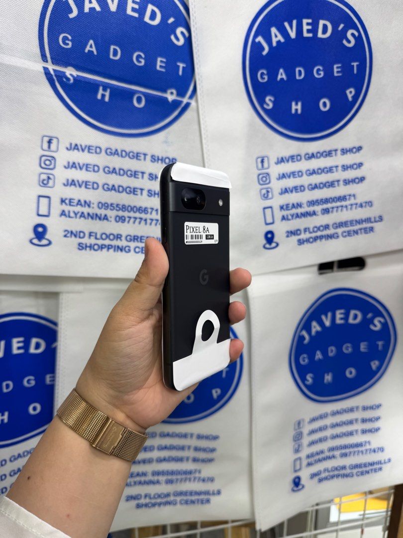 Google Pixel 8a 128gb FU US No issue (Category: Google Pixel) located in San Juan City. Submitted by javedsgadgetshop (Listing ID 1424264910, Image 3). Description: INSTALLMENT OPTIONS : SPAY LATER / GGIVES / CREDIT CARD! WE BUY AND SELL SO PWEDE MAGBINTA OR SWAP ! Quick Specs : 💵 Google Pixel 8a •128gb •US Variant •Good batt health •Factory unlock •98% Smoothness •No hidden issue | No Repaired •100% Authentic | Not Refurbished •w/ OEM Charger &