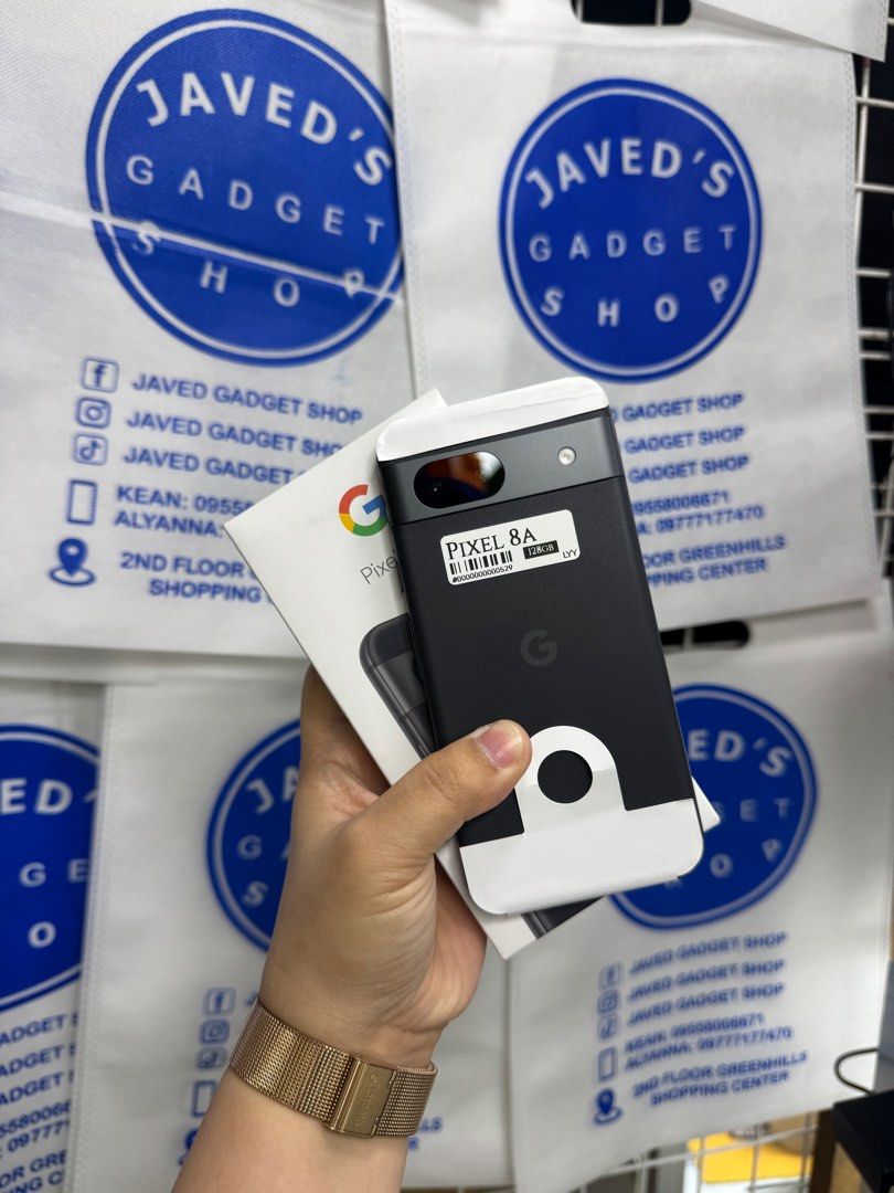 Google Pixel 8a 128gb FU US No issue (Category: Google Pixel) located in San Juan City. Submitted by javedsgadgetshop (Listing ID 1424264910, Image 1). Description: INSTALLMENT OPTIONS : SPAY LATER / GGIVES / CREDIT CARD! WE BUY AND SELL SO PWEDE MAGBINTA OR SWAP ! Quick Specs : 💵 Google Pixel 8a •128gb •US Variant •Good batt health •Factory unlock •98% Smoothness •No hidden issue | No Repaired •100% Authentic | Not Refurbished •w/ OEM Charger &