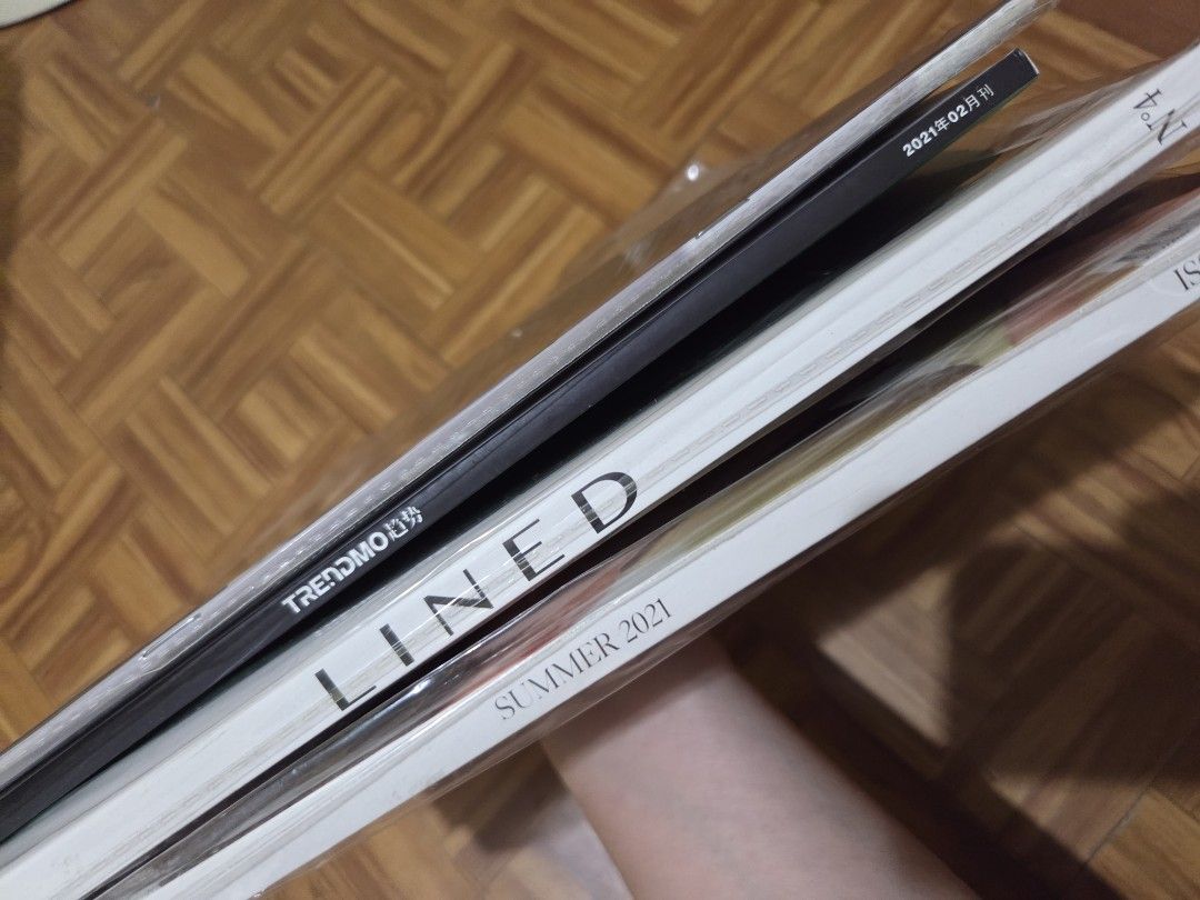 GOT7 Mark Tuan Magazines [Take ALL 4] (Category: Magazines) located in Las Pinas. Submitted by ashclst (Listing ID 1424172895, Image 3). Description: GOT7 Mark Tuan Magazines: Lined, Madame Figaro, Trendmo (Feb 2021), and L'Officiel (TAKE ALL 4) - purchased from official website - from personal collection, so minimal to NO dents Message me for mor details! MOP: GCash / Maya / Seabank MOD: J&T / SDD Loc: Las Piñas City.
