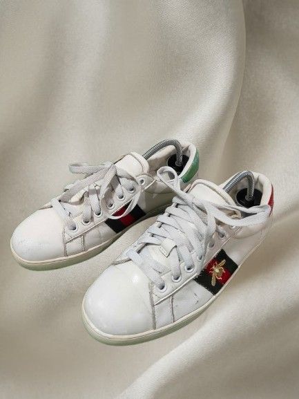 Gucci Ace Sneakers (Category: Sneakers) located in Baguio. Submitted by mjoydepalo31893 (Listing ID 1424210703, Image 1). Description: Gucci Ace size 38.