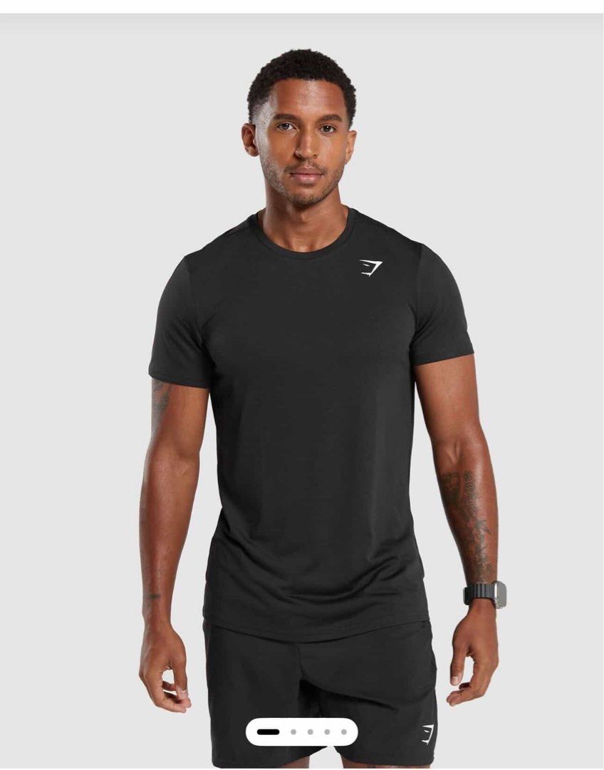 Gymshark Compression T-Shirt - Black (Category: Activewear) located in Angono. Submitted by kalidope (Listing ID 1424265975, Image 1). Description: bought this shirt from the official gymshark website, got it for 2400 including shipping + tax unopened and brandnew .