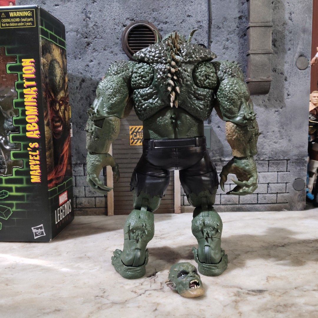 Hasbro Marvel Legends Abomination Gamerverse BAF (Category: Figurines & Statues) located in Quezon City. Submitted by kennethumali (Listing ID 1424187248, Image 2). Description: 2250 Abomination GV BAF + custom alt head Joints not loose, not tight Gcash / BDO / BPI No long reservations Buyer books courier Pickup Anonas QC Parañaque or GH by sched No COP.