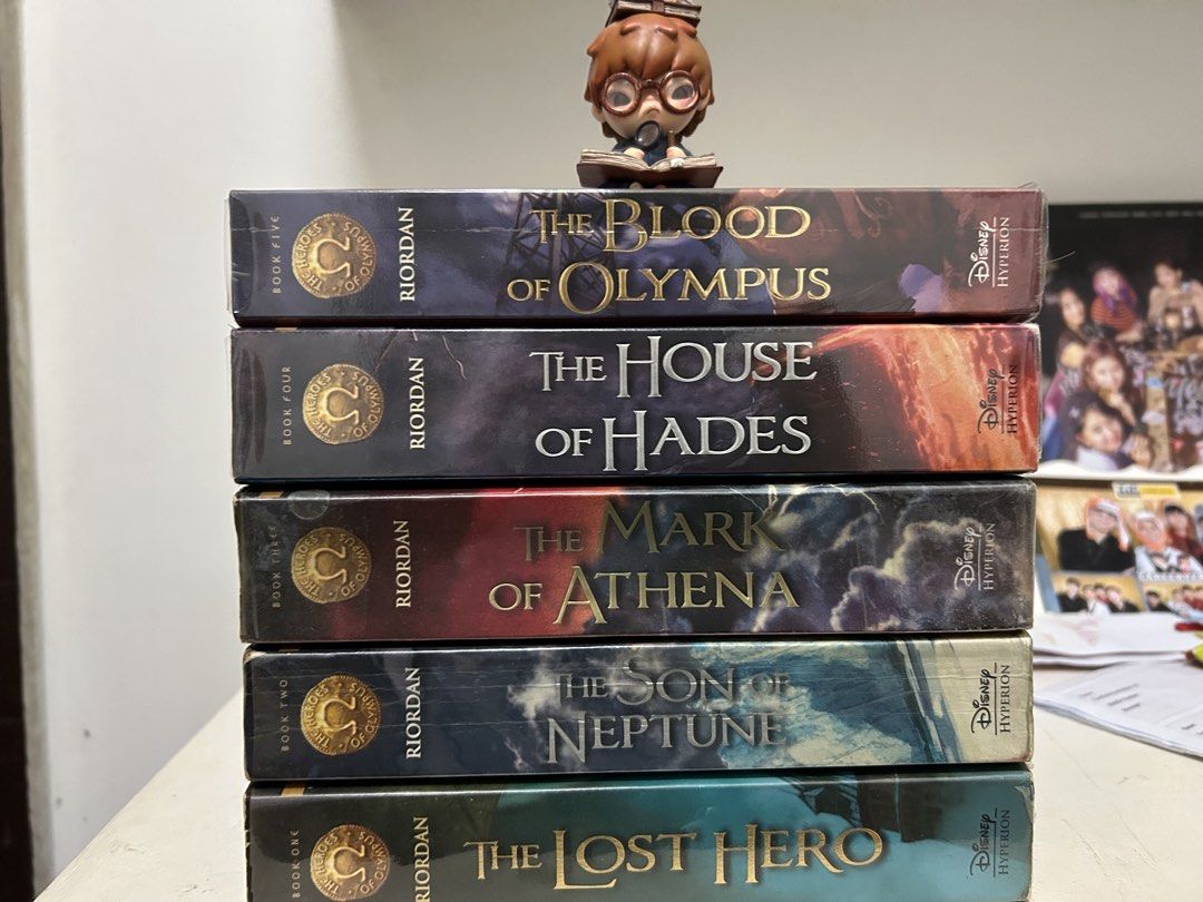 Heroes of Olympus Set (Category: Storybooks) located in Manila. Submitted by dobbeyyy (Listing ID 1424274747, Image 1). Description: Sold as set 1000.
