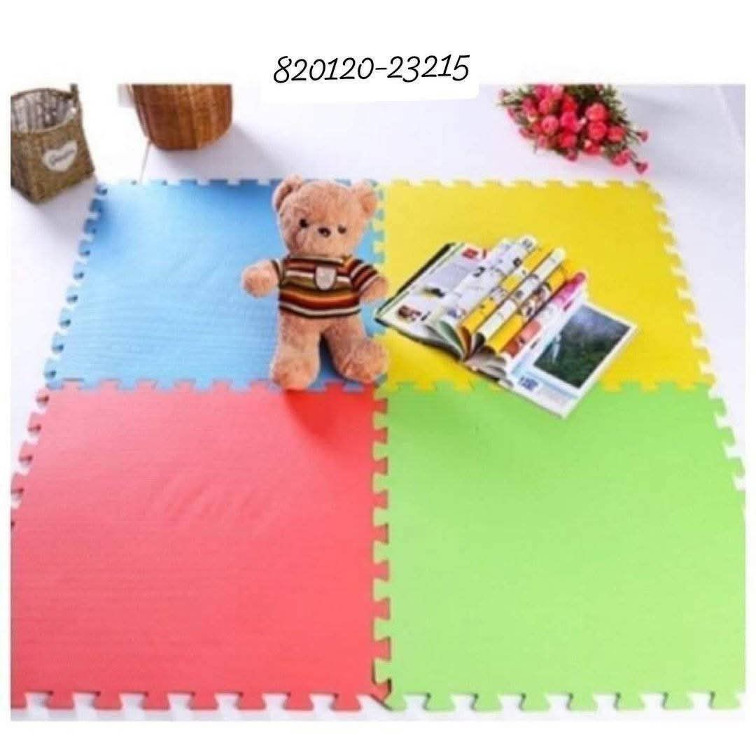 Interlocking Foam Play Mat (Category: Infant Playtime) located in Manila. Submitted by nixdcruz (Listing ID 1424294897, Image 2). Description: Interlocking foam play mat is perfect for creating a safe and comfortable play area. Each tile measures 60cm x 60cm. The set includes various colors like red, blue, yellow, and green. It's ideal for babies and toddlers, providing a soft surface for playtime and protecting against bumps and falls. Easy to a