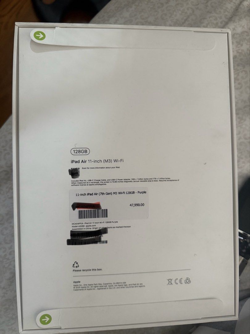 Ipad air m3 swap to iphone 15 pro (Category: iPad) located in Quezon City. Submitted by ruffrider013 (Listing ID 1424305717, Image 3). Description: Ipad air m3 swap to iphone 15 pro Open for testing only no receipt Test all you want in person Prefered to swap only to iphone 15 pro 256 ntc openline Qc batasan meetup Thanks!.