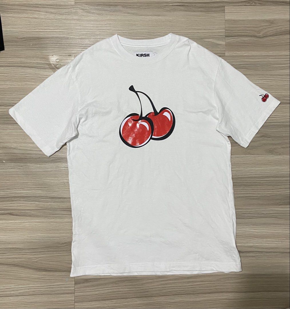 Kirsh Cherry Graphic T-shirt - White (Category: Tshirts & Polo Shirts ) located in Cebu City. Submitted by charlyx (Listing ID 1424177567, Image 1). Description: Excellent No issue L28 W20 Dm.