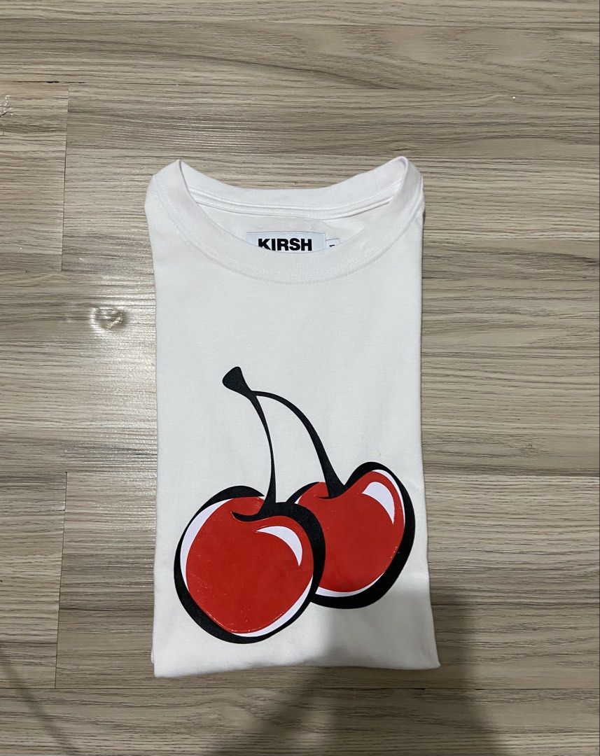 Kirsh Cherry Graphic T-shirt - White (Category: Tshirts & Polo Shirts ) located in Cebu City. Submitted by charlyx (Listing ID 1424177567, Image 3). Description: Excellent No issue L28 W20 Dm.