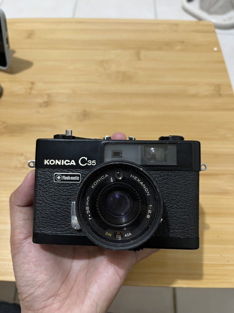 Konica C35 Flashmatic 35mm Film Camera (Category: Cameras) located in Bulacan. Submitted by aebci (Listing ID 1424239233, Image 1). Description: UNTESTED Buy at your own risk. .