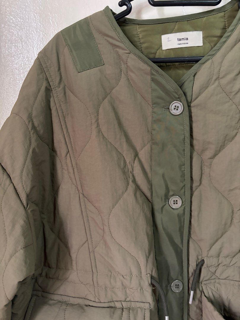 Korean Quilted Puffer jacket (Category: Coats, Jackets and Outerwear) located in Valenzuela. Submitted by cheerios09 (Listing ID 1424188426, Image 2). Description: Fits xl-semi xxl Gcash/bdo Lalamove .
