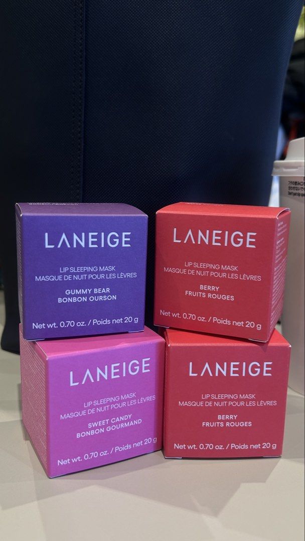Laneige Lip Sleeping Mask (Category: Makeup) located in Quezon City. Submitted by riarlz (Listing ID 1424183691, Image 1). Description: - Laneige Lip Sleeping Mask - Gummy Bear available - 20g - Perfect for dry lips, and for plumper lips - From 🇯🇵 .