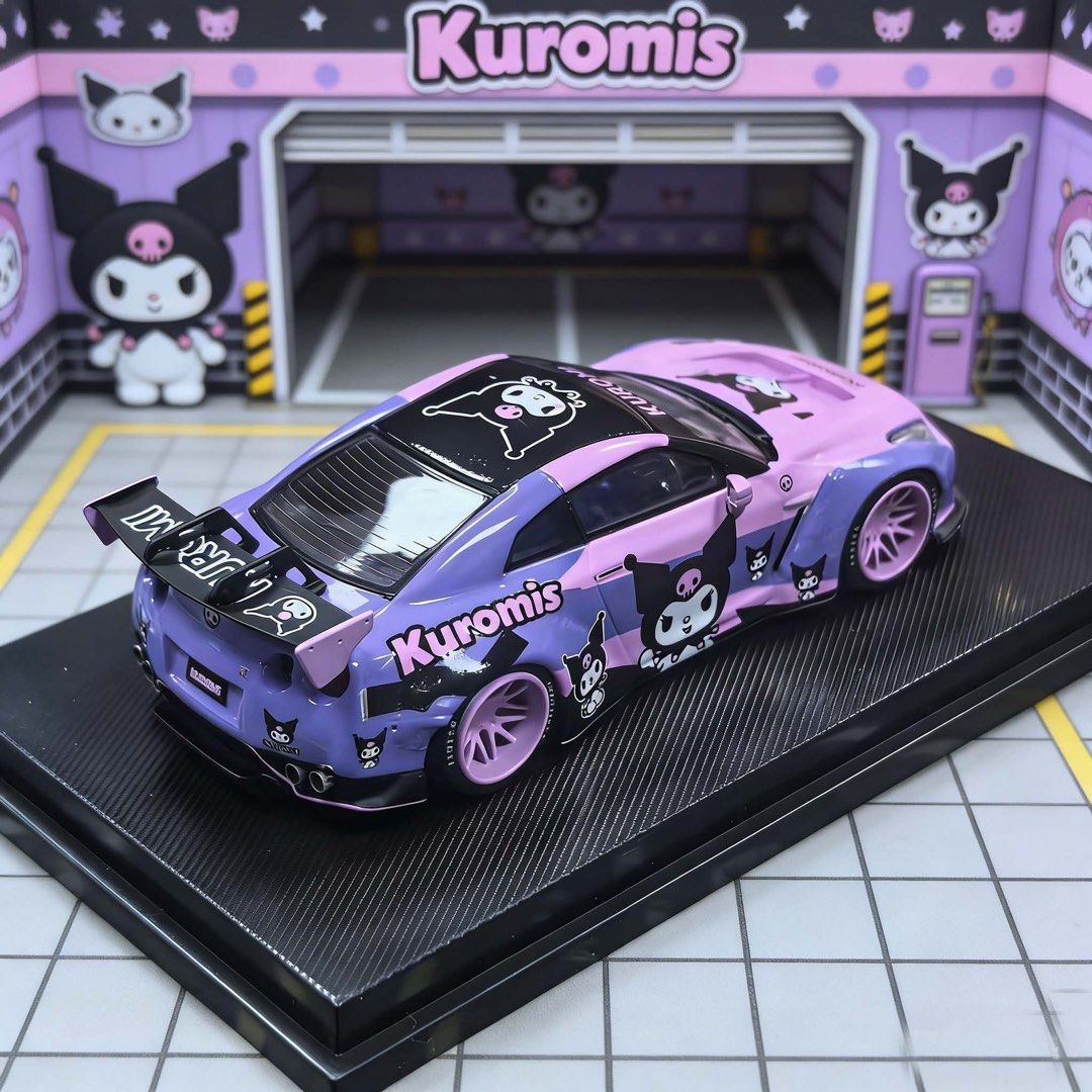 MC 1:64 LBWK Nissan GT-R Kuromi Edition, Hobbies & Toys, Toys & Games ...