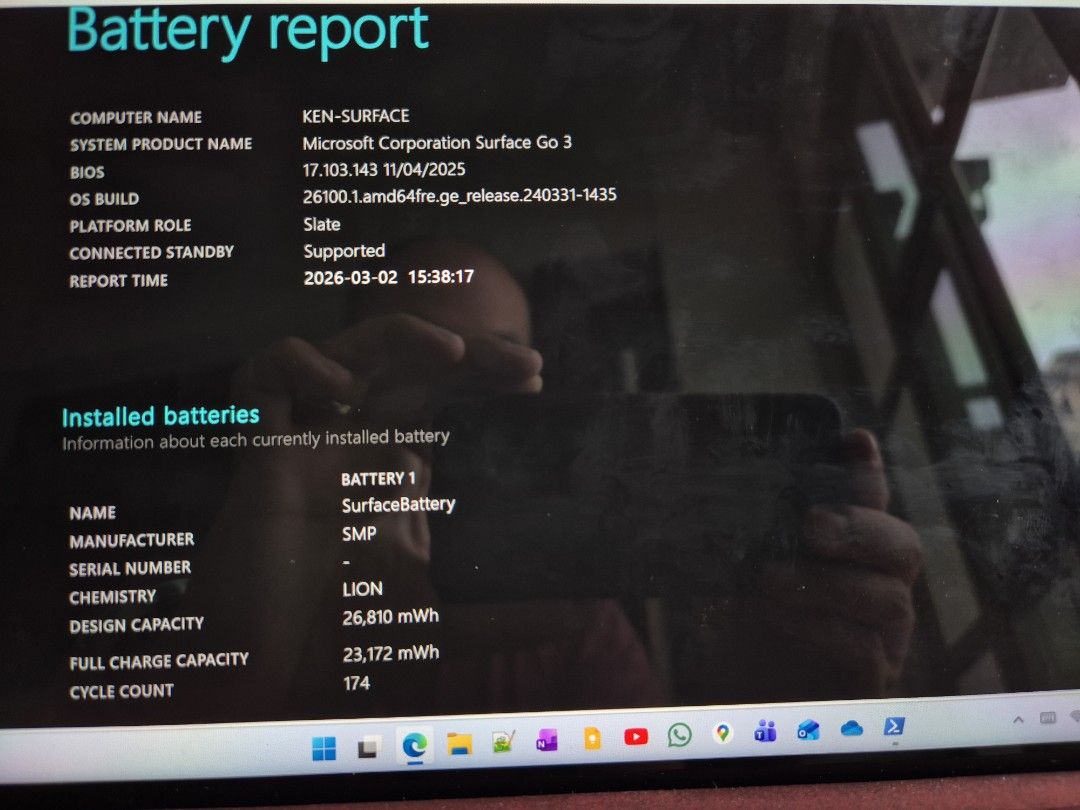 Microsoft Surface Go 3 Tablet with keyboard and pen412341649729146884
