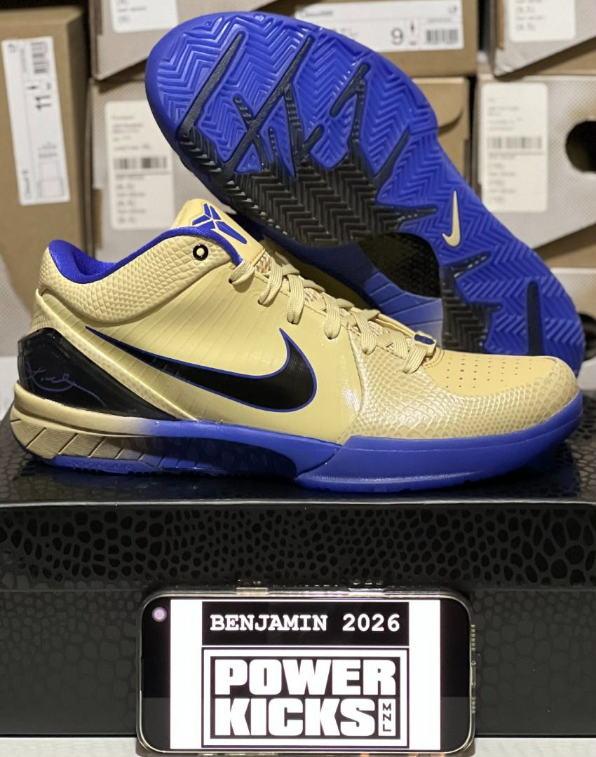 Nike Kobe 4 Protro ‘Barcelona’ (Category: Sneakers) located in Caloocan City. Submitted by power.kicks.mnl (Listing ID 1424173463, Image 1). Description: For SALE Nike Kobe 4 Protro ‘Barcelona’ Size: 10 US Mens Brand New ₱21,995 only Pickup: North Caloocan (Amparo Subd) Can do shipping: (buyers expense and risk) -LBC -Grab Express -Lalamove No COD / COP (bank transfer only if shipping) Cross-posted (posted in other buy and sell platforms).