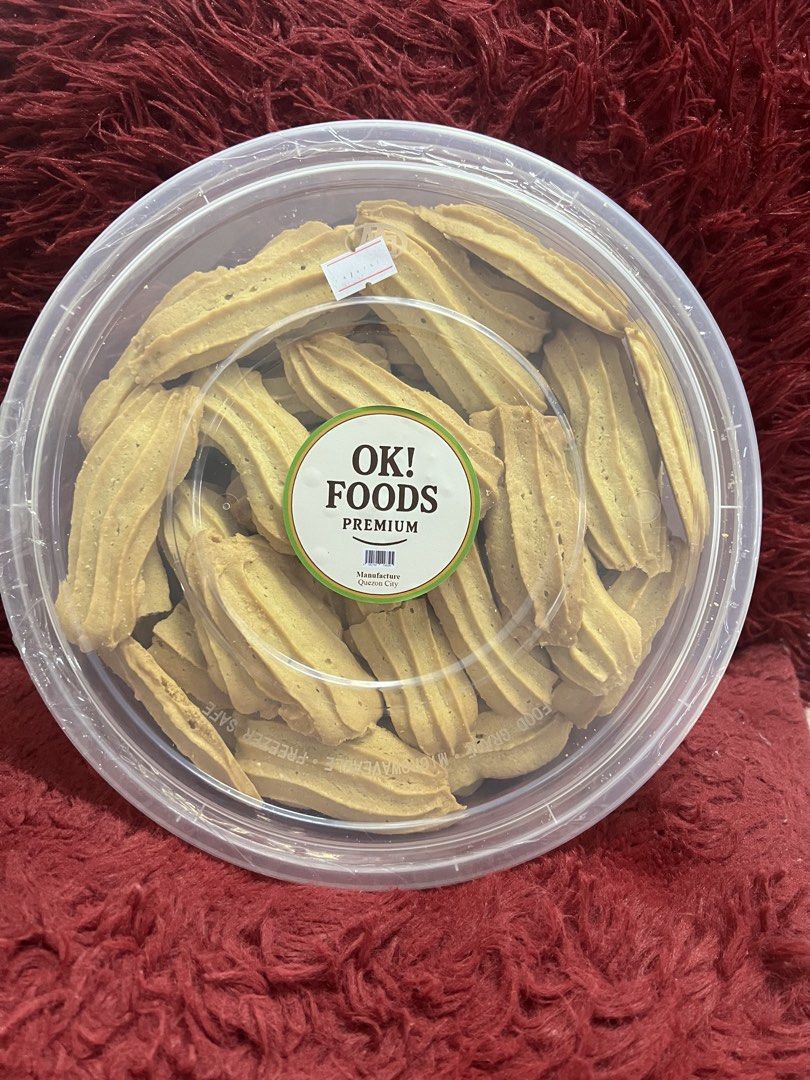 OK! Foods Premium Assorted Cookies (Category: Other Food & Drinks) located in Quezon City. Submitted by ceecee007 (Listing ID 1424165307, Image 1). Description: Ope for wholesale and retail buyers. Good for business also. 3 months expiration. Long life cookies. Happiness in every bite. 😋 - OK! Foods Premium assorted cookies - Clear plastic container - Various shapes and sizes - Made in Quezon City - Great for snacks or sharing - Filled with deli