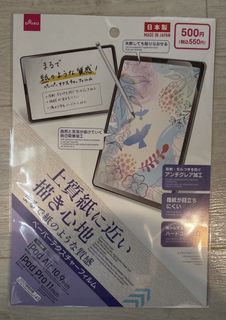 Paper Texture Screen Protector for iPad458973240131604480