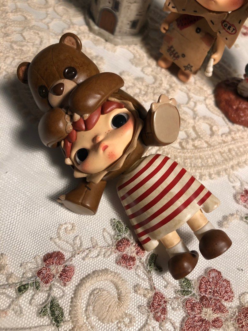 POP MART HIRONO SET | protector, fort, warrior, & parasite (Category: Designer & Blind Box Toys) located in Manila. Submitted by strocheri (Listing ID 1424314906, Image 2). Description: hello, welcome to my listing! 🍓🍀 - hironos from little mischief, shelter, and reshape series FOR SALE! - no boxes included anymore : ( but condition is still really nice as seen from the pics! - price for set is still negotiable, dm me and feel free to quote you
