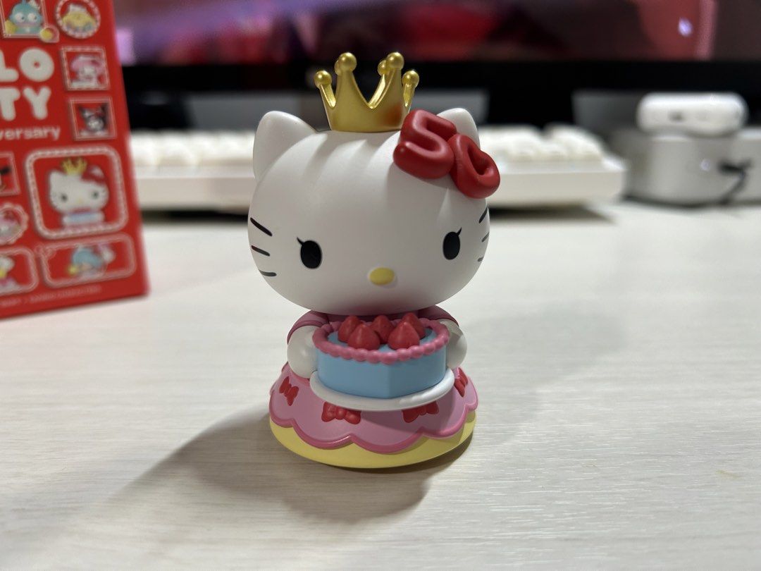popmart hello kitty 50th anniversary secret (Category: Designer & Blind Box Toys) located in Quezon City. Submitted by simjaehyuns (Listing ID 1424298324, Image 2). Description: wts lfb ufs popmart hello kitty 50th anniversary secret °❀⋆.ೃ࿔*:･°❀⋆.ೃ࿔*:･ ☘︎ 2500 ☘︎ on hand ☘︎ with foil, box, and card ☘︎ x sensi ☘︎ loc: quezon city ☘︎ mop: gcash dm for more info.