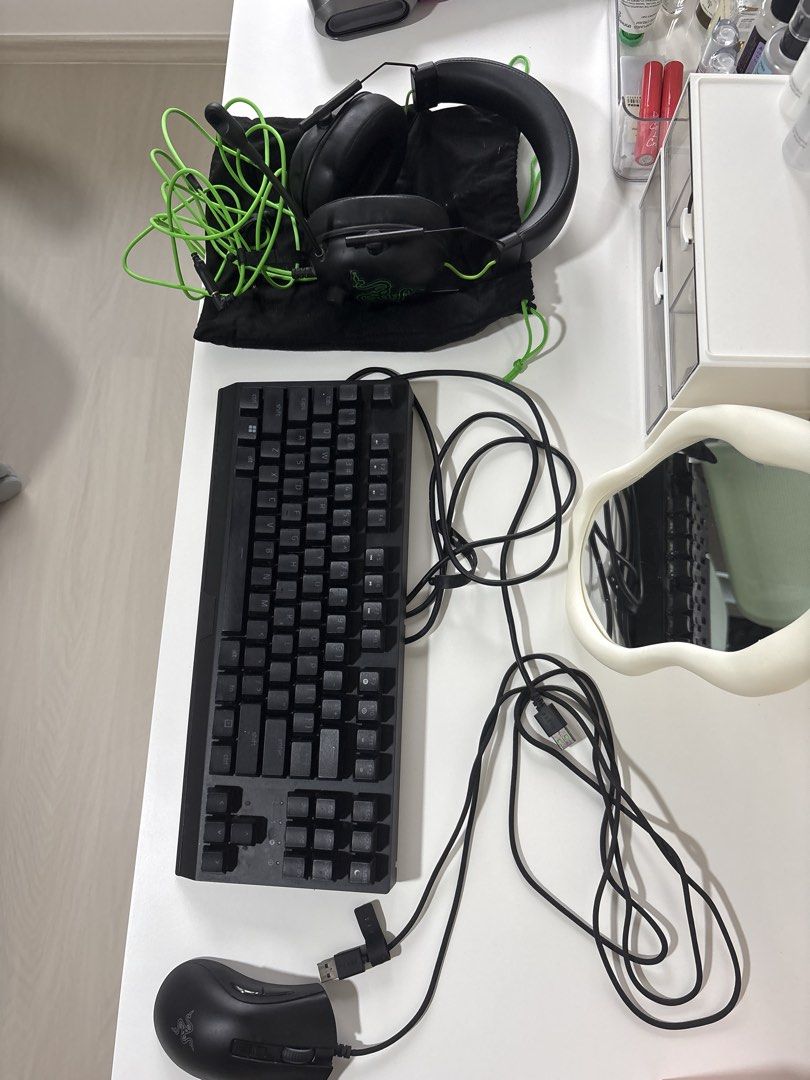 Razer Gaming Bundle: Keyboard, Mouse, and Headset