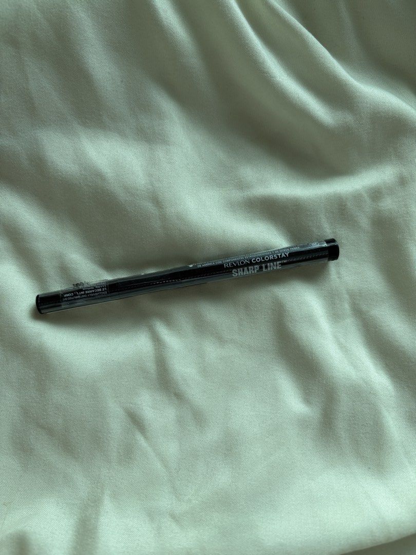 Revlon Colorstay Sharp Line Eyeliner (Category: Makeup) located in Manila. Submitted by _foryou (Listing ID 1424200389, Image 1). Description: - Revlon Colorstay Sharp Line eyeliner - Black color - Brand new, in original packaging.