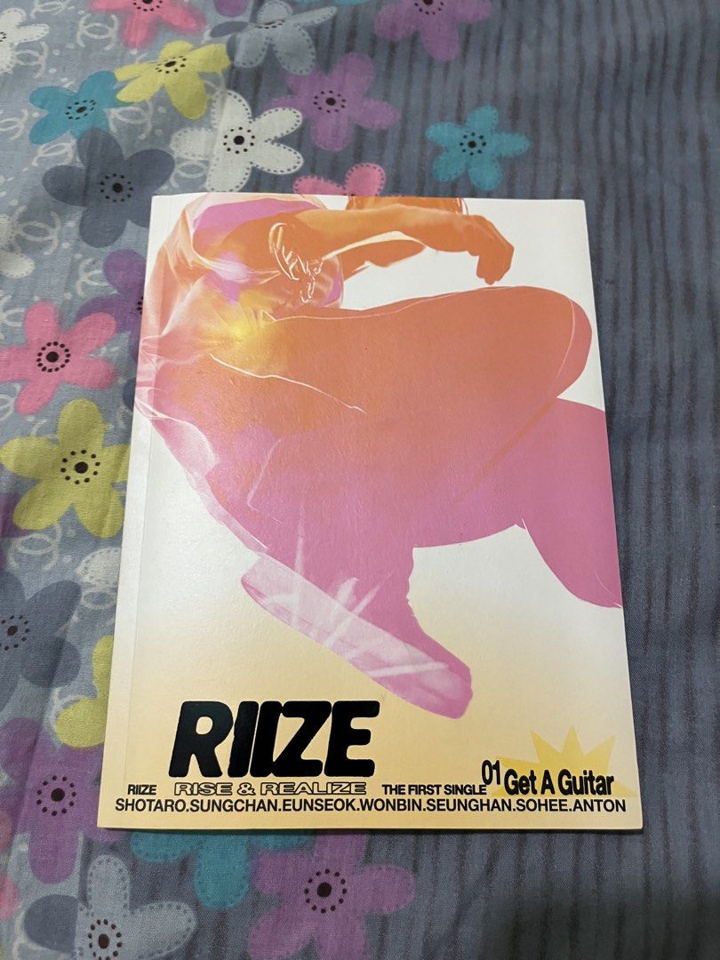 RIIZE - The First Single Album: Get A Guitar (Category: CDs & DVDs) located in Manila. Submitted by paurinpompom (Listing ID 1424322342, Image 1). Description: unsealed, preloved mop: GCASH mod: j&t (sf must be shouldered by buyer).