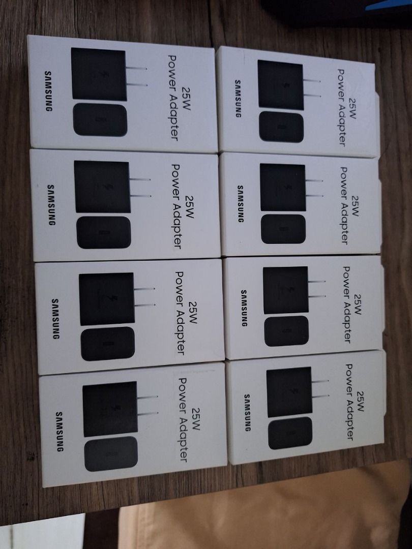 SAMSUNG ORIGINAL CHARGER 25W BNEW SEALED (Category: Chargers & Cables) located in Quezon City. Submitted by ascendia (Listing ID 1424257049, Image 3). Description: SAMSUNG 25W CHARGER - USB TYPE-C - BNEW SEALED - ORIGINAL FROM DISPOSE SAMSUNG PHONES PRICE 450 EACH (NEGOTIABLE) CAN TAKE ALL PO LOCATION: KATIPUNAN QUEZON CITY .